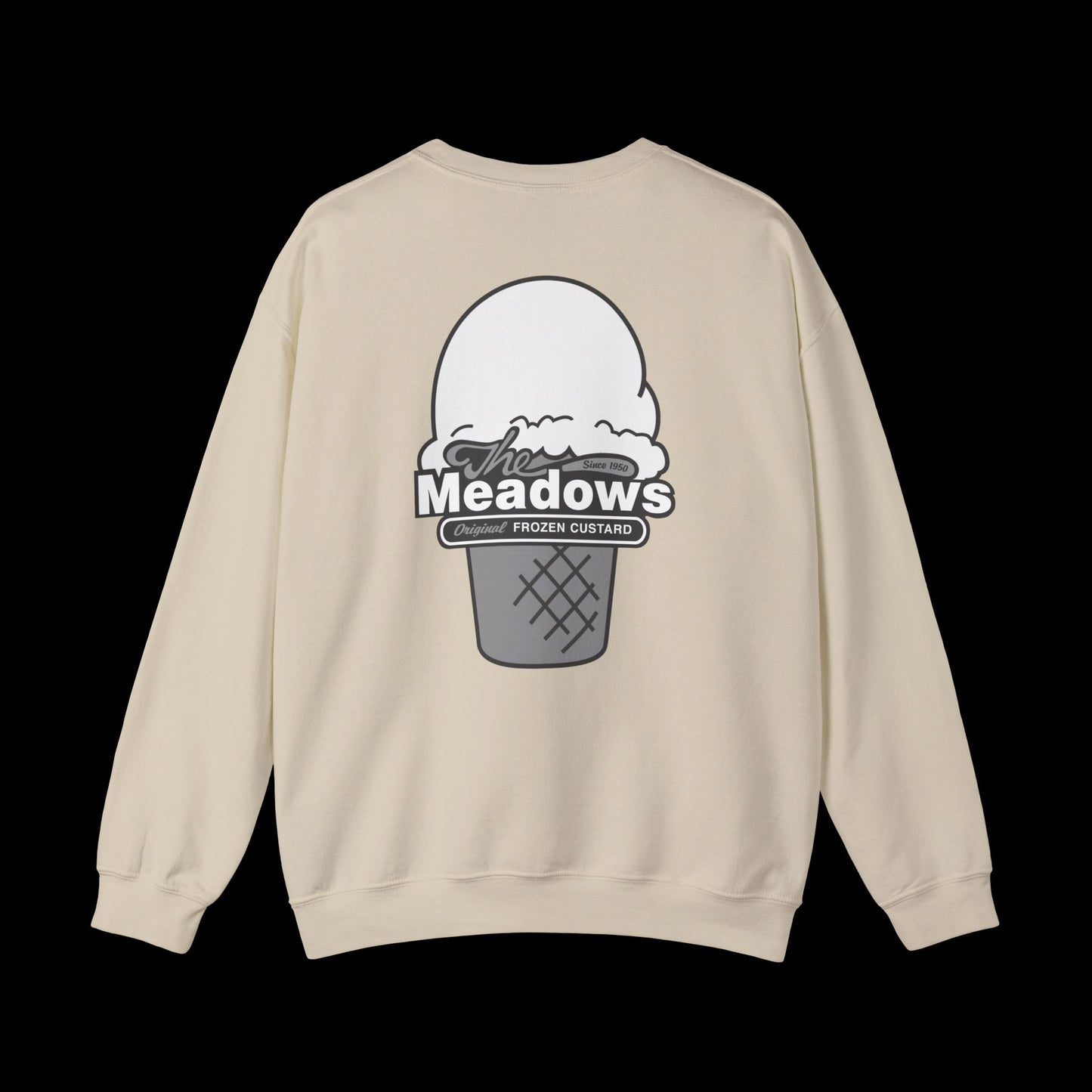 Meadows Greyscale Crew Neck Sweatshirt