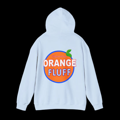 Meadows Orange Fluff Hoodie