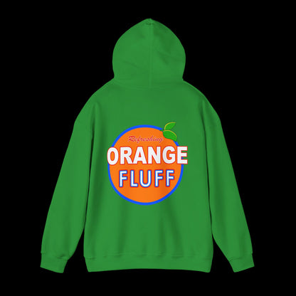 Meadows Orange Fluff Hoodie