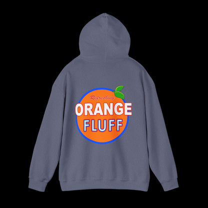 Meadows Orange Fluff Hoodie