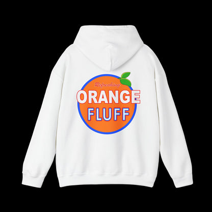 Meadows Orange Fluff Hoodie