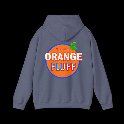 Meadows Orange Fluff Hoodie