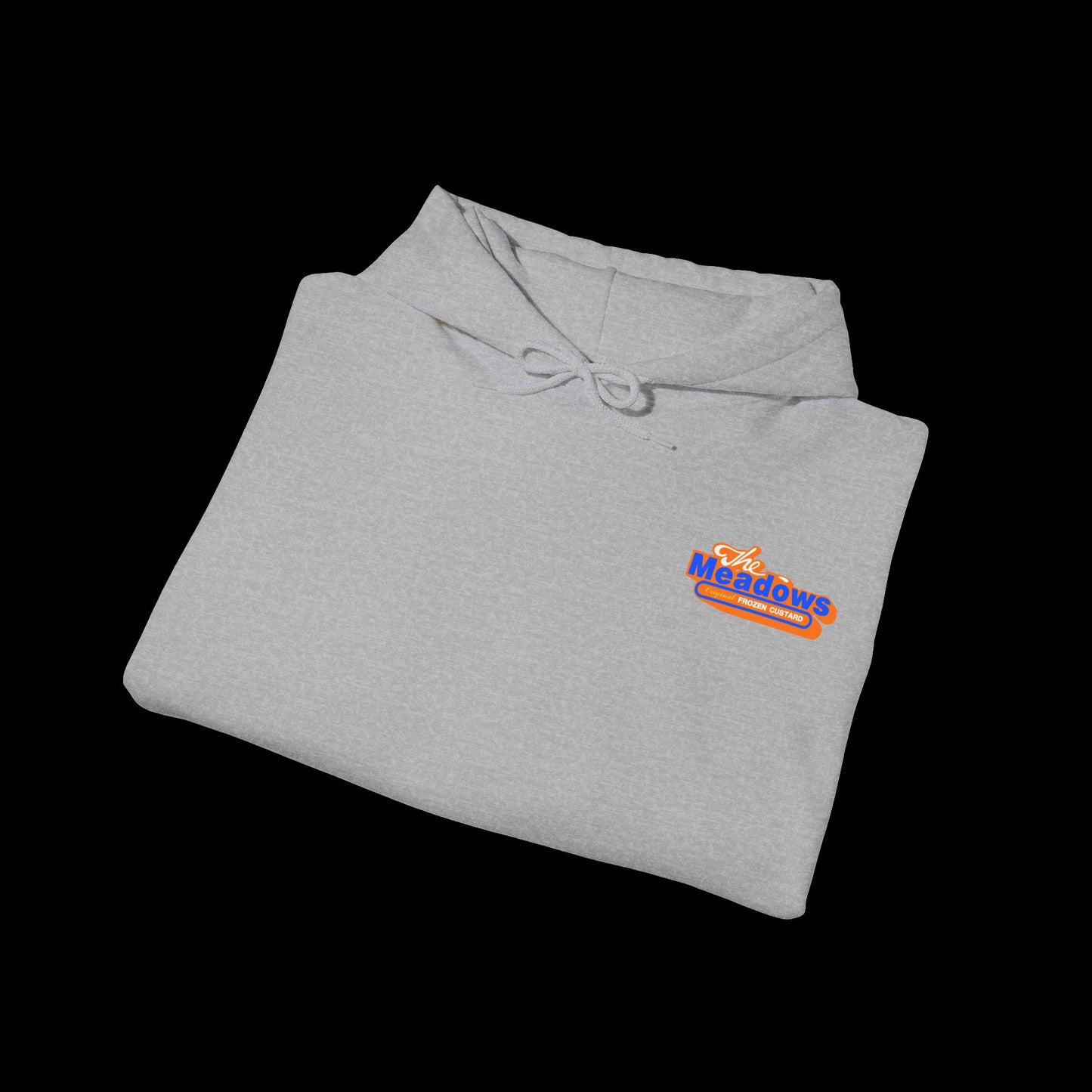 Meadows Orange Fluff Hoodie