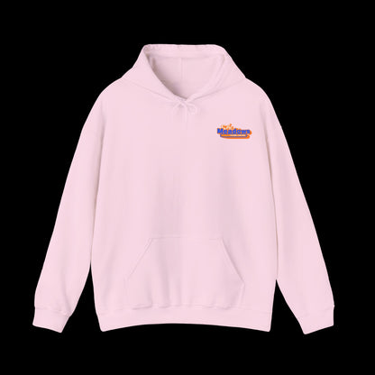 Meadows Orange Fluff Hoodie