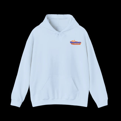 Meadows Orange Fluff Hoodie