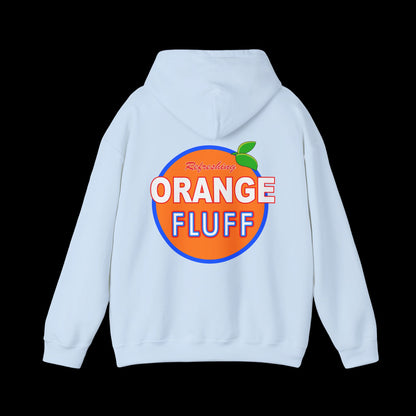 Meadows Orange Fluff Hoodie