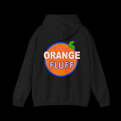 Meadows Orange Fluff Hoodie