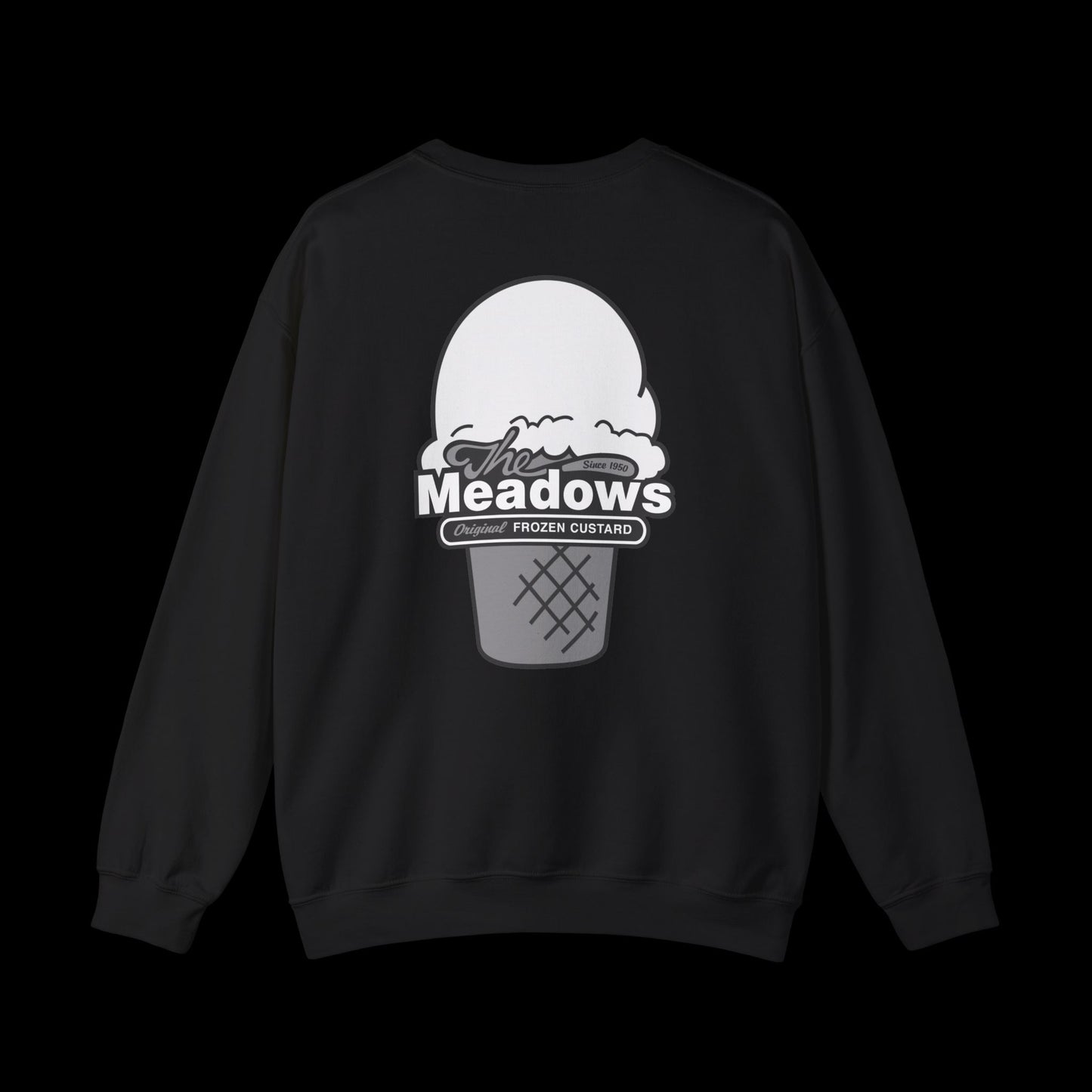 Meadows Greyscale Crew Neck Sweatshirt