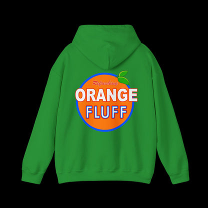 Meadows Orange Fluff Hoodie