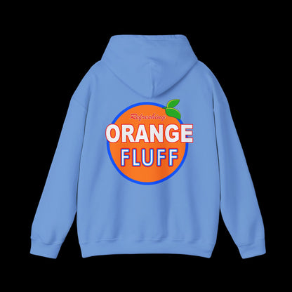 Meadows Orange Fluff Hoodie