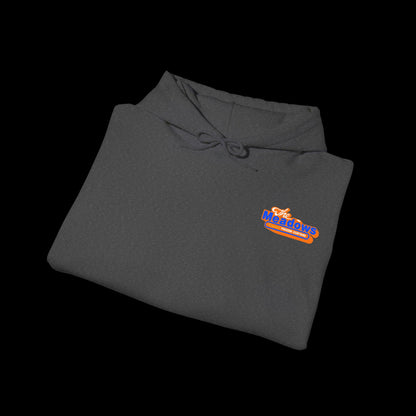Meadows Orange Fluff Hoodie