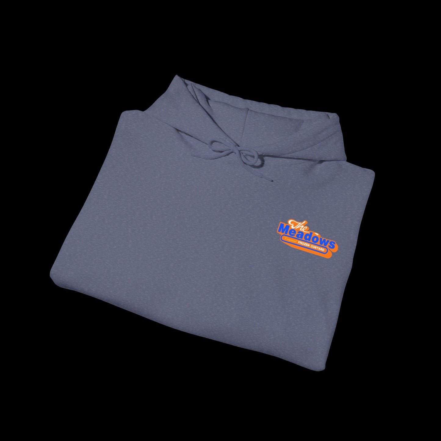 Meadows Orange Fluff Hoodie