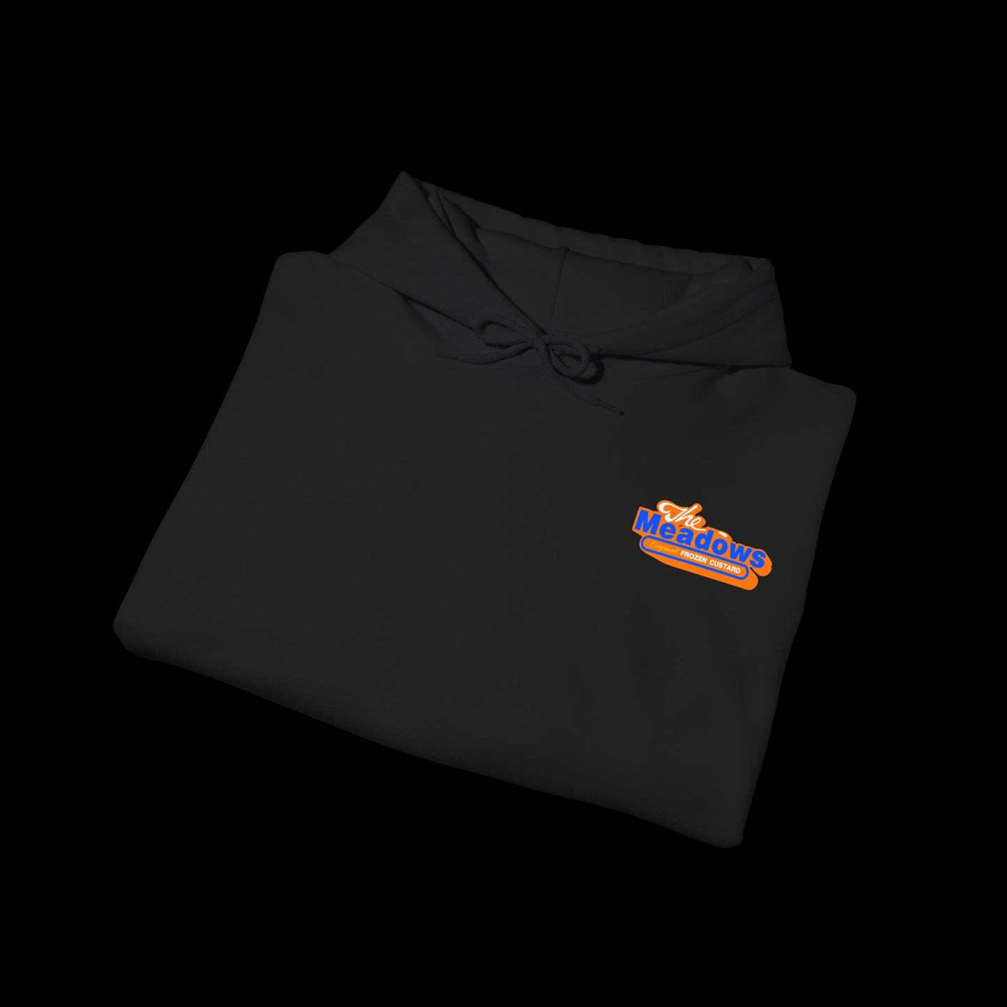 Meadows Orange Fluff Hoodie