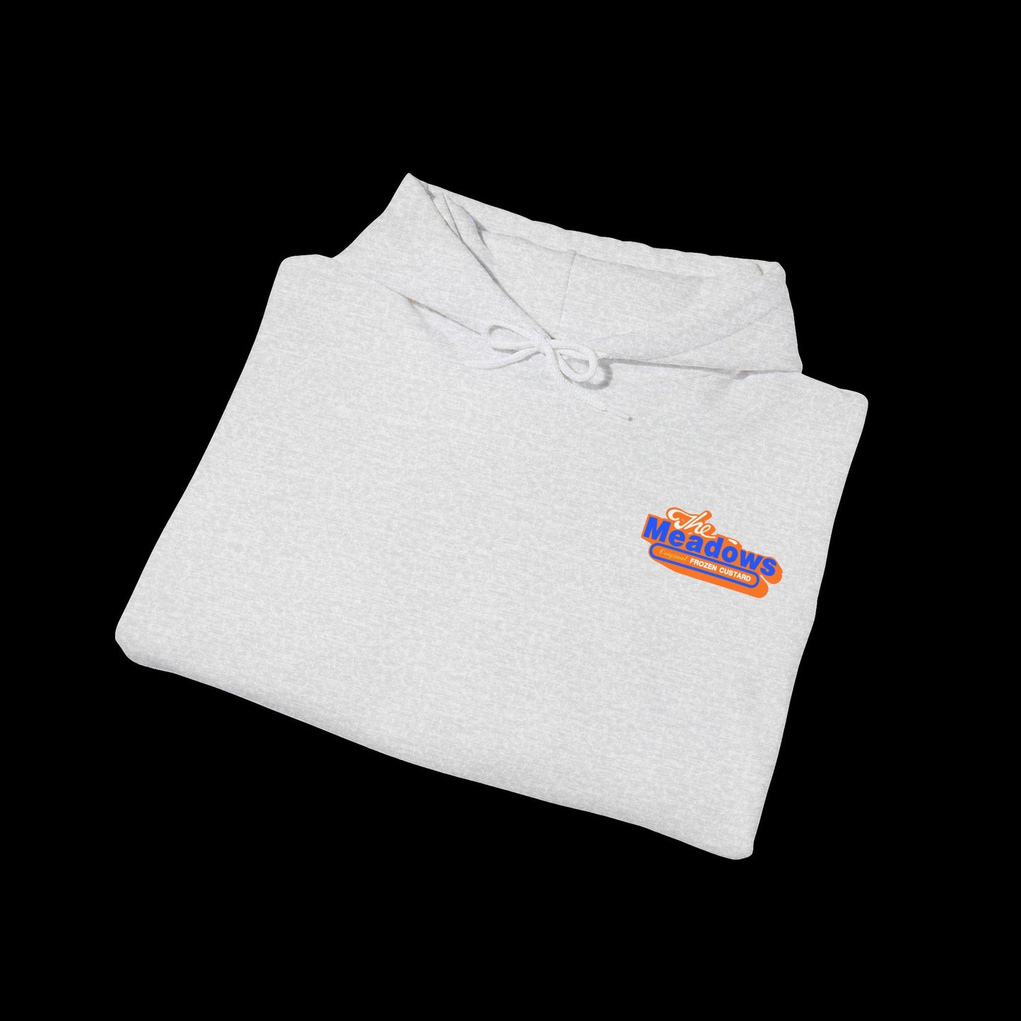 Meadows Orange Fluff Hoodie