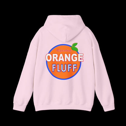 Meadows Orange Fluff Hoodie
