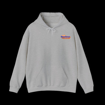 Meadows Orange Fluff Hoodie